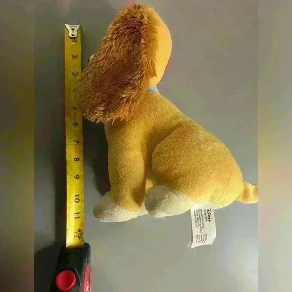 Disney's Lady and the Tramp 11" Plush Lady  Stuffed Animal, Dog, Cocker Spaniel - Picture 7 of 7